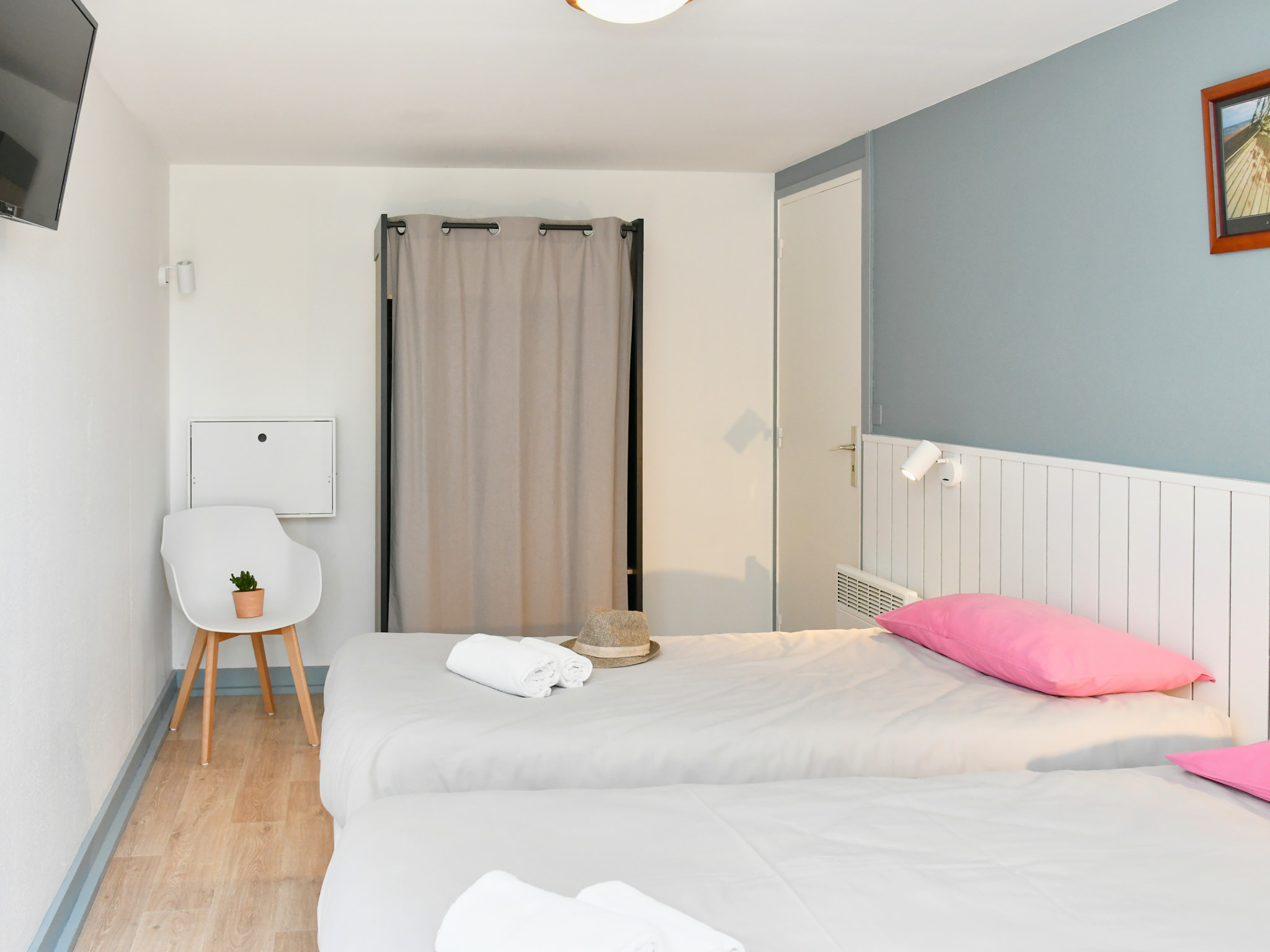 Chambre Ile au village vacances La Pierre Bleue - La Pierre Bleue